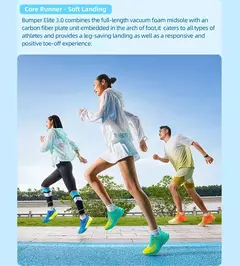 ¡Novedad de ONEMIX! Zapatillas de correr para hombre, zapatillas deportivas antideslizantes para mujer