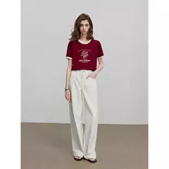 TOYOUTH, camiseta de manga corta para mujer, camisetas nuevas de primavera 2025 GT 5210002 - Eleganzie