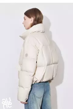 TOYOUTH-abrigo de plumón para mujer, chaqueta informal con cremallera y cuello levantado, plumón de pato blanco 20224, otoño e invierno, 90% en internet