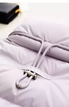 AMII minimalista 2024 nueva chaqueta de plumas para mujer abrigo de pan sólido corto mujer calidad moda suelta prendas de vestir exteriores de invierno 12344023 on internet