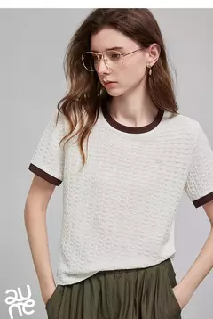 TOYOUTH Camiseta de manga corta para mujer, camisetas nuevas de primavera 2025 8521006 en internet