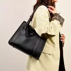 Bolsos de lujo de cuero suave para mujer, bolsos de hombro de diseñador, bolsos con asa superior de gran capacidad, bolso de compras, bolso principal - comprar en línea