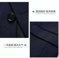 Blazer nuevo para hombre, moda de negocios, Color sólido, estilo británico, trabajo profesional, vestido de boda para novio, chaqueta Blazer para padrino - Eleganzie
