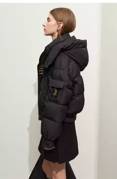 AMII-Chaqueta de plumón minimalista para mujer, Abrigo acolchado con tapa extraíble, grueso y cálido, ropa de moda para invierno, 2024, novedad de 12344192 - comprar en línea