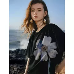 TOYOUTH Camiseta de manga corta para mujer, camisetas nuevas de primavera 2025 8521019 - tienda en línea