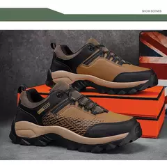 Imagen de Botas para hombre, zapatillas de deporte al aire libre, zapatos para hombre, nueva moda 2023, calzado informal para hombre, Tenis masculinos cómodos, Botas, zapatillas para hombre, zapatos