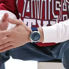 NAVIFORCE, reloj de pulsera informal de cuarzo, relojes impermeables a la moda para hombre, correa deportiva de silicona, reloj luminoso para hombre, reloj Masculino - comprar en línea