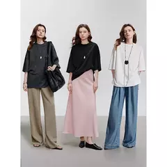 TOYOUTH Camiseta de manga corta para mujer, camisetas nuevas de primavera 2025 8521010 - tienda en línea