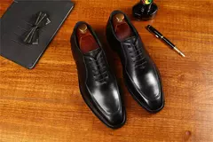 Zapatos informales para hombre, zapatos formales Retro con cremallera para hombre, zapatos informales de oficina y negocios de alta calidad para fiesta y boda en internet