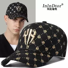 2025 nueva gorra de béisbol de marca de moda de Europa y Estados Unidos gorra impresa casual todo