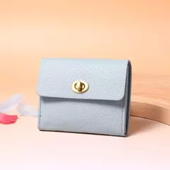 Nueva cartera ins bolso de cambio retro, bolso de tarjeta exquisito y pequeño, bolso de certificado de licencia de conducir de cuero suave - Eleganzie