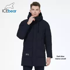 ICEbear 2023 chaquetas de invierno para hombres abrigo de algodón casual parkas acolchadas de longitud media MWD3061D - buy online