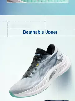 Li-ning hombres YUEYING 4 zapatos para correr con cojín forro cómodo GCR LOC zapatos deportivos transpirables zapatillas de deporte usables ARHU021 - tienda en línea