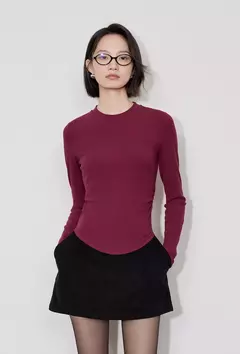 TOYOUTH-camisas de fondo para mujer, Jersey básico cálido y ajustado de manga larga, Tops en 3 colores, invierno 2024 en internet