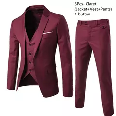 Blazers para hombre, conjuntos de 3 piezas, trajes formales elegantes para boda, chaleco completo de lujo para negocios, pantalones, Abrigos, Chaquetas clásicas - online store