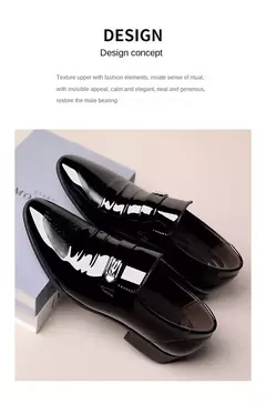 Imagen de Nuevos zapatos de cuero para hombre, zapatos informales de negocios, zapatos de trabajo de oficina, mocasines Oxford con punta estrecha para fiesta y boda