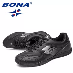 BONA-zapatillas de deporte con cordones para hombre, zapatos atléticos, cómodos y suaves, para correr al aire libre, estilo típico, novedad - Eleganzie