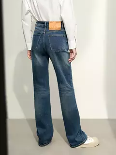 Pantalones Vaqueros Rectos AMII – Estilo Retro