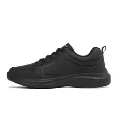 Nuevos zapatos para correr para hombre, zapatillas cálidas de invierno para hombre, zapatos antideslizantes transpirables para caminar para hombre, zapatos informales suaves con cordones, ligeros - Eleganzie