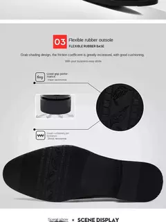 Zapatos de cuero formales de negocios informales para hombres de gran tamaño, zapatos de punta estrecha para hombres, zapatos casuales perezosos sin cordones para hombres - Eleganzie