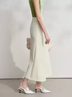 AMII falda minimalista sirena para mujer 2025 primavera nueva elegante Oficina señora sólido longitud media faldas elásticas delgadas 12521065 - buy online