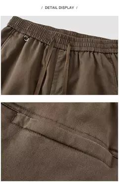 Semir pantalones casuales hombres 2025 nueva primavera pantalones sueltos con puños pantalones largos de cintura elástica versátiles de moda - buy online