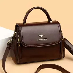Bolsos con asa superior de cuero suave para mujer, bolsas de mensajero de hombro de diseño lujoso, bolsos y monederos de alta calidad, bolso principal para ir al trabajo