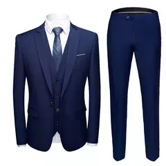 Blazers para hombre, conjuntos de 3 piezas, trajes formales elegantes para boda, chaleco completo de lujo para negocios, pantalones, Abrigos, Chaquetas clásicas - online store