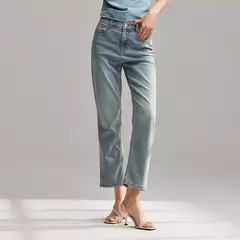 Semir Jeans Mujer Pantalones hasta el tobillo pequeños Verano 2024 Nueva versión Pantalones de pierna recta en internet