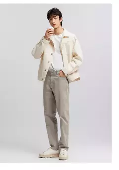 Semir pantalones casuales hombres 2024 primavera nuevo urbano diario Simple desplazamientos pantalones largos - buy online