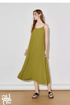 TOYOUTH-vestido con tirantes para mujer, novedad de primavera 2021, vestido recto sin mangas con estampado plisado para vacaciones y sol