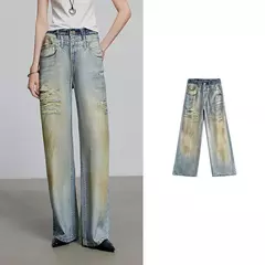 TOYOUTH Mujer Denim Jean 2025 Primavera Nuevos pantalones largos 8518053 - comprar en línea