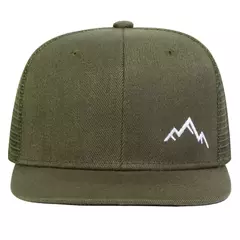 Sombreros de red de hip-hop con bordado de montaña Unisex, gorras de béisbol informales ajustables para exteriores, sombrero protector solar para primavera y verano - comprar en línea