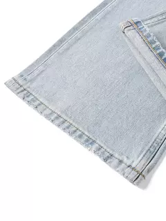 SIMWOOD alto estándar 2025 Primavera Verano nuevo suelto Relax 13,8 oz 100% pantalones vaqueros de algodón hombres moda rasgados pantalones vaqueros de talla grande - online store