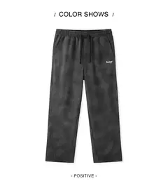 Semir-Pantalones informales para hombre, pantalón largo de pierna ancha, personalizado, bordado de letras, estilo callejero, novedad de otoño, 2024