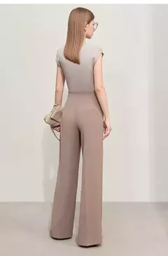 Amii Minimalism 2024, novedad de verano, pantalones de pierna ancha para mujer, pantalones casuales básicos rectos, pantalones lisos de longitud completa para mujer 12412006 - comprar en línea