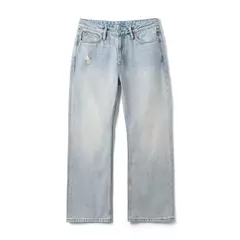 SIMWOOD alto estándar 2025 Primavera Verano nuevo suelto Relax 13,8 oz 100% pantalones vaqueros de algodón hombres moda rasgados pantalones vaqueros de talla grande - buy online