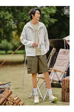 Semir-Chaqueta holgada con capucha para hombre, diseño con protección solar, prendas de vestir de estilo al aire libre, novedad de verano, 2024 - Eleganzie
