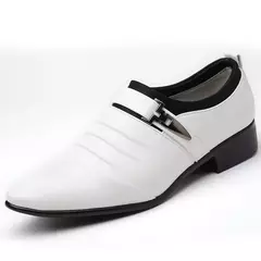 Zapatos Oxford elegantes y elegantes, zapatos de hombre de talla grande, zapatos de vestir para hombre, mocasines de vestir de cuero para hombre, zapatos sin cordones para hombre - comprar en línea