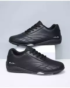 2025 zapatos casuales versátiles para hombres, zapatillas suaves y transpirables, zapatos planos antideslizantes resistentes al desgaste, zapatos de cuero de diseñador de marca Tenis - tienda en línea
