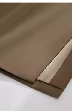 Amii-Chaleco minimalista de otoño para mujer, chaqueta holgada informal sin mangas con abertura con muescas, prendas de vestir a la moda, ropa femenina 12270105 on internet
