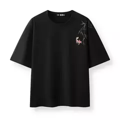 Semir-Camiseta de manga corta con estampado bordado para hombre, Top holgado de media manga con sensación fresca de verano para aspecto informal y elegante, 2025 - buy online