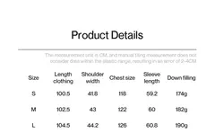 TOYOUTH-abrigo de plumas para mujer, abrigo largo medio grueso con cuello de piel nueva y botones de un solo pecho, invierno 2024 - comprar en línea