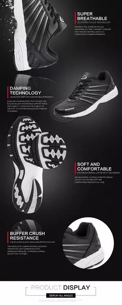 BONA 2023 nuevos diseñadores calzado atlético cómodo para hombre zapatos deportivos antideslizantes y transpirables para exteriores zapatillas ligeras para hombre