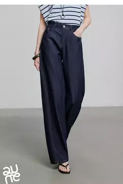 TOYOUTH Mujer Denim Jean 2025 Verano Nuevos pantalones largos 8528022 - Eleganzie