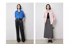 TOYOUTH-Blusa de manga larga para mujer, camisa bordada con cuello tipo Polo, ropa de trabajo informal para oficina, Otoño, 2024