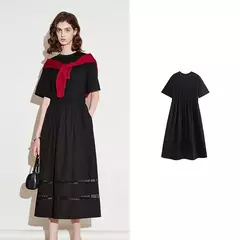 TOYOUTH Vestido de mujer 2025 Primavera Nuevo vestido elegante 8519015