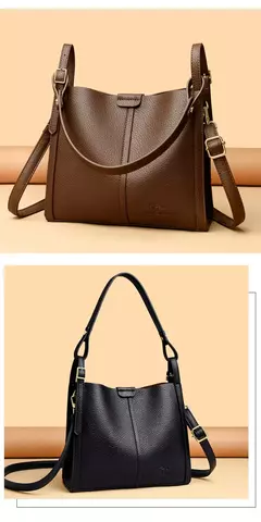 Bolsos de mano con asa superior para mujer, bolso de piel sintética de alta calidad, bolso de hombro tipo bandolera para mujer, bolso informal mediano KAIDIFEINIROO 2025 - tienda en línea