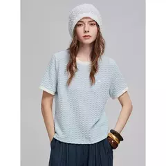 TOYOUTH Camiseta de manga corta para mujer, camisetas nuevas de primavera 2025 8521006 - tienda en línea