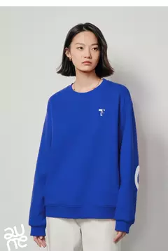TOYOUTH sudadera de felpa para mujer 2024 Otoño Invierno manga larga cuello redondo bordado Casual pulóver sudaderas con capucha sudadera 3 colores - Eleganzie